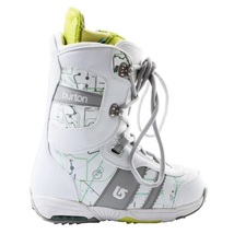 NEW Burton Sapphire Snowboard Boots!  US 4 UK 2.5 Euro 34 Mondo 21  *White* - £114.89 GBP