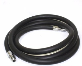 1&quot; x 13 FEET FLEXSTEEL HARDWALL RUBBER w/ SWIVEL END GASOLINE FUEL HOSE 13&#39; - £38.36 GBP