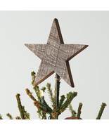 Wooden Christmas Star Tree Topper - $41.96 CAD