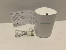 Portable Car USB Small Desktop Air Humidifier LED Light Bedroom Home Fast Ship - £4.34 GBP