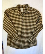 LL Bean Flannel Shirt Check Mens Size Large Warm Winter Cozy - £13.07 GBP
