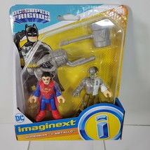 Imagninext Superman and Metallo DC Super Friends 2 figure pack - BRAND N... - $16.65