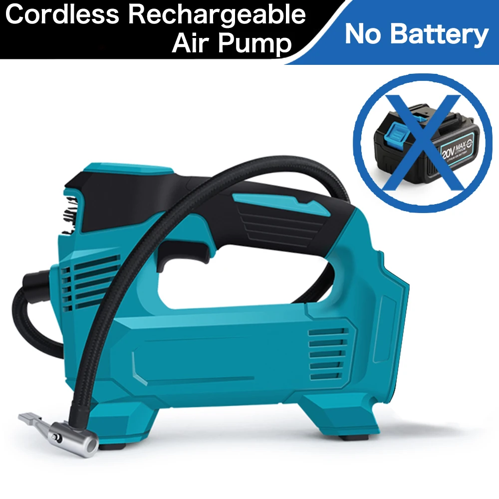 Portable Digital Car Air Compressor Pump Cordless Air Pump Electric Inflator wit - £186.24 GBP