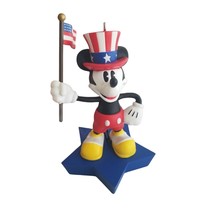 Disney Ornament Hallmark Keepsake TRUE PATRIOT Mickey Mouse in Box America 2005 - £14.97 GBP