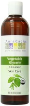 Aura Cacia Organic Skin Care Oil, Vegetable Glycerin, 16 Fluid Ounce - £23.17 GBP