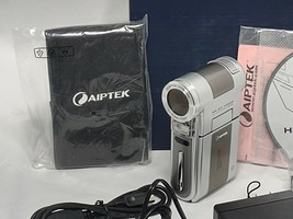 Aiptek A-HD+1080P Z5X5P Handheld Camcorder Personal Media Silver Player 60 FPS - £111.76 GBP