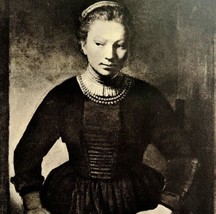 Rembrandt 1944 Girl In A Doorway Gravure Style Phaidon Art Print Dutch DWU10 - £79.92 GBP