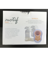 Motif Duo Double Electric Breast Pump w/ Bag + Bottles &amp; Sterilizer Bags... - €42,29 EUR