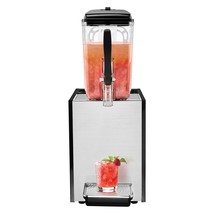 VEVOR Commercial Beverage Dispenser 12L Cold Juice Ice Drink Dispenser f... - £334.57 GBP