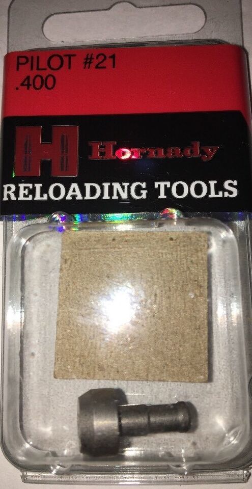 HORNADY Reloading Tools Pilot #21 (.400) #390941 - $39.48