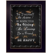 Be Yourself 1 Black Framed Print Wall Art - $79.99