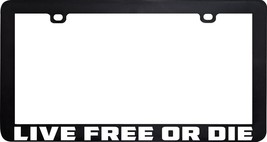 Live Free Or Die Funny Humor License Plate Frame Holder - £5.51 GBP