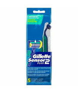 Gillette Sensor2 Plus Disposable Razors 5 ct Pack - $9.99