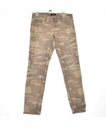 Seven 7 Jeans Women&#39;s Green Skinny Ankle Camouflage Size 8 - $22.75