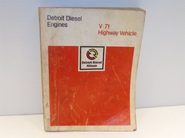 Detroit Diesel Engines V-71 Highway Vehicle Parts Catalog 2 Allison - $134.97