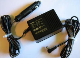 Casio Car Adapter Power Supply for Many Casio Portable Keyboards and More - £31.28 GBP