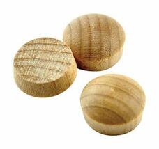Wolfcraft Round Hardwood Head Plug 1/4 in. D X 0.225 in. L 1 pk Natural ... - $6.95