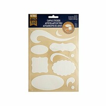 bulk buys Kole Imports CG445 Layerable Plates &amp; Flourishes Canvas Stickers - $0.75