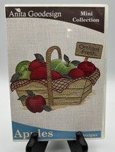 Crafts Embroidery Machine Design Anita Goodesign Apples Mini Collection New - $10.36
