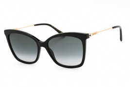 JIMMY CHOO MACI/S 0807 9O BLACK / GREY SHADED 55-17-145 Sunglasses New A... - $97.89