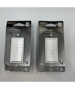 Ultra Pro Grounding Paddle Switch White 15A 120VAC Set Of 2 - $13.37