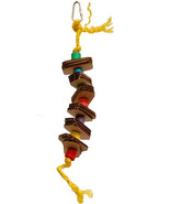 ZooMax Slice Shred Bird Toy Parakeets Cockatiels Small Birds Cardboard W... - $10.88+