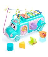 Cable World Baby School Bus Xylophone Toy for Toddlers 1-3. - $21.99