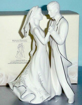 Lenox Bride &amp; Groom First Dance Cake Topper Wedding Promises #6090054 New - £71.26 GBP