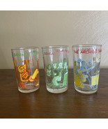 Vintage set Of 3 Archie’s Glasses Sabrina,Jughead &amp; The Archie’s 4 Inche... - $23.07 CAD