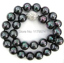 The 10mm Black South wholesale jewelry Sea Shell hot new charming  Necklace DIY  - £14.06 GBP