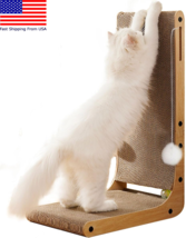Large Cat Scratcher, Cat Scratchers for Indoor Cats, Cardboard Cat Scrat... - £22.96 GBP
