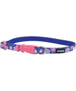 Lil Pals Reflective Dog Collar - Flowers with Dots - £6.21 GBP