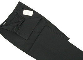 NEW $695 Giorgio Armani Black Label Pants! 38 e 56  Black  Wider Leg  Cotton - £191.83 GBP
