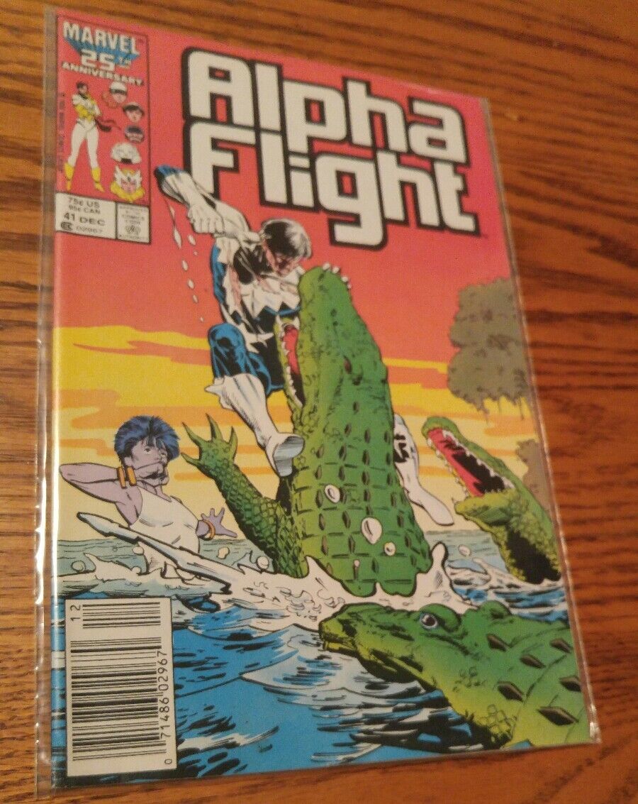 000 Vintage Alpha Flight Marvel Comic Book #41 December - $8.99