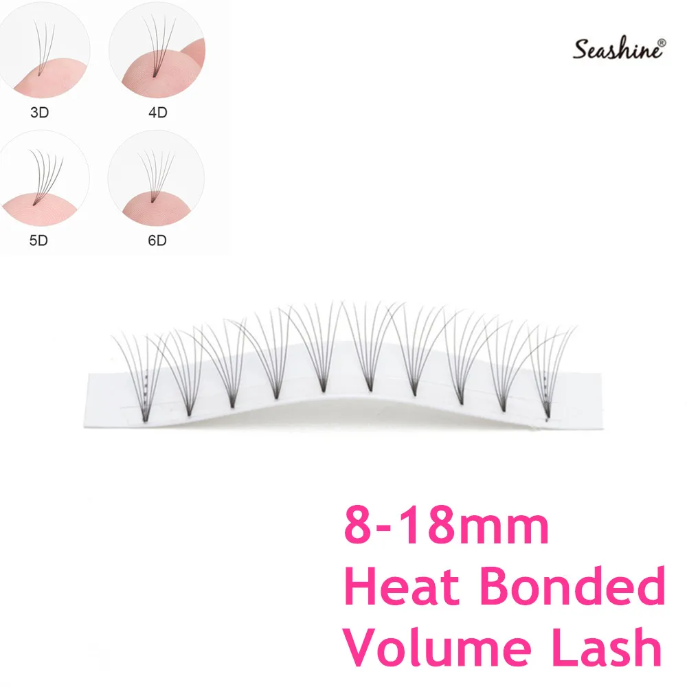 Lash extension 1 tray 12 rows short stem premade fans business name premade volume fans thumb200