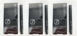 WUNDER2 Wunderbrow D-Fine Long Lasting Eyebrow Liner Makeup - Blond (3 Pack) - £10.27 GBP