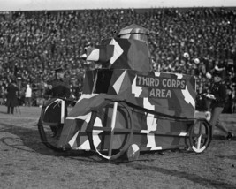 Tank float at Marine-Army intramural football game 1923 Photo Print - £7.02 GBP+