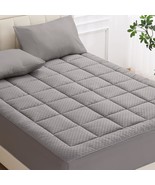 Olanly Twin Quilted Fitted Mattress Pad, Cooling Soft, 39X75 Inch, Light... - $63.08 CAD