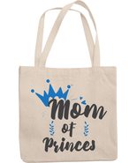 Make Your Mark Design Mom of Princes Reusable Tote Bag for Souvenir, Mot... - £17.30 GBP