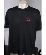 Trump 2024 Embroidered Shirt Mens Sz XL Black - $20.37 CAD