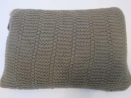 Ralph Lauren Kieran Sweater Knit Deco Pillow Sage Green $188 - £49.44 GBP
