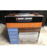 NEW Black &amp; Decker SPACEMAKER CO100 Under Cabinet Can Opener - White - £98.79 GBP