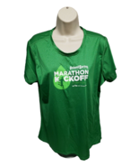 2017 NYRR Poland Spring Marathon Kickoff Run Womens Green XL Jersey - $19.80