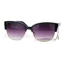 Womens Square Cateye Fashion Sunglasses Designer Club Top - £13.27 GBP