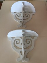 Set of two white 14” shelves - £54.98 GBP