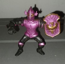 The Legends Of Knights Purple Knight Loose 3&quot; Action Figure Chap Mei 2005 - £9.40 GBP