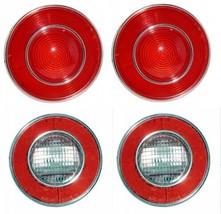 1974 Corvette C3 Tail Lights &amp; Backup Lights Set of 4.  Made in the USA - £201.90 GBP