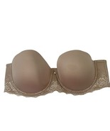 TORRID Plus Size 40D Bra Strapless Bombshell Everyday Beige Tan NO STRAPS - $23.34