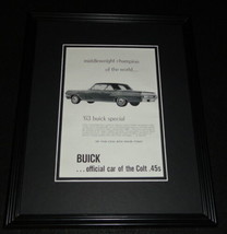 1963 Buick Special / Houston Colts .45s Framed 11x14 ORIGINAL Advertisement - $34.64
