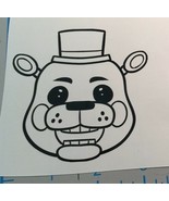 FREE SHIPPING!!!Five Nights At Freddy&#39;s Vinyl Decal Sticker Toy Freddy - $3.96